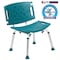 Flash Furniture 15" L, Plastic, Teal Bath & Shower Chair DC-HY3501L-TL-GG - alternate 10